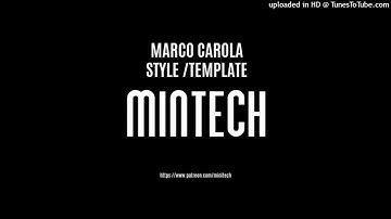 Tech-House and Minimal Deep/Tech Tutorial Inspired By Marco Carola (Ableton Live Template)