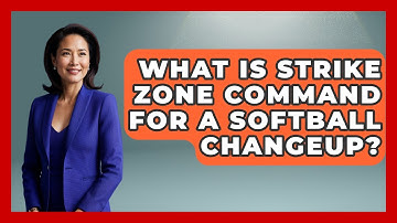 What Is Strike Zone Command For A Softball Changeup? - Softball Basics and Beyond