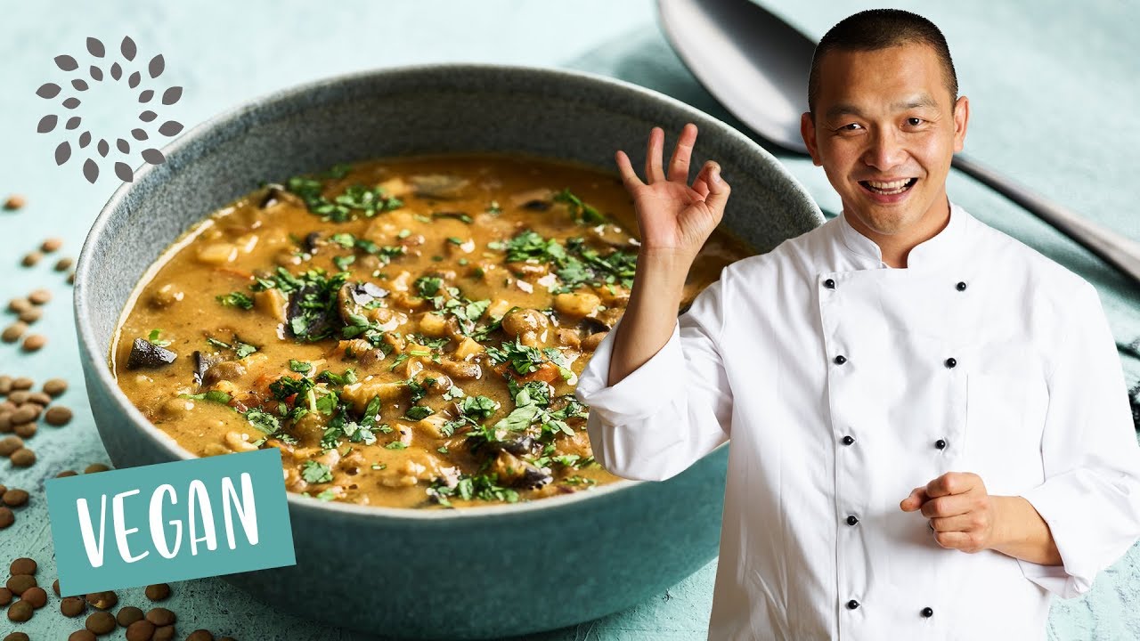 Klassischer Indischer Linseneintopf [Rezept] - Vegan