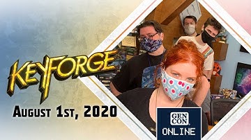 GenCon Online 2020: KeyForge Gameplay and Dark Tidings Discussion!