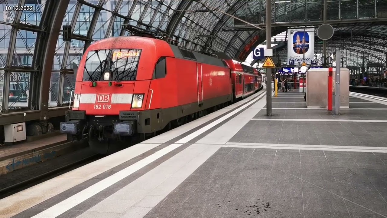 Trainspotting in Berlin HBF / vor und nach dem Fahrplanwechsel