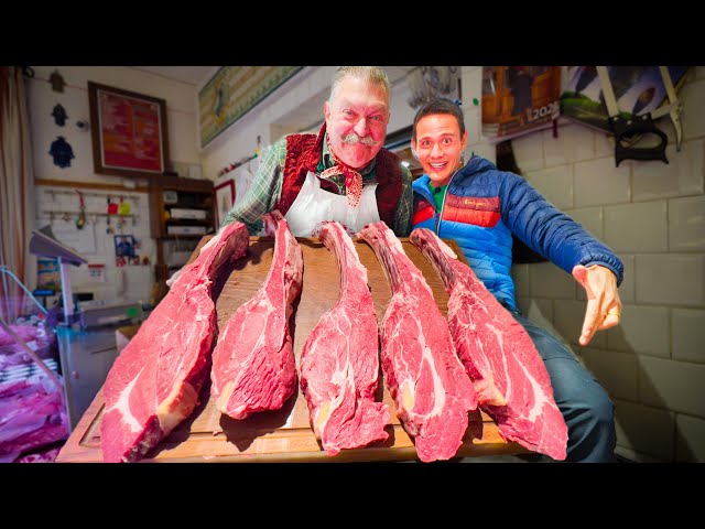 Italian Steak Buffet - All You Can Eat!! 🥩 Meat Italy’s King of Beef - Dario Cecchini!! class=