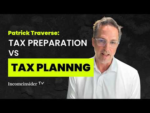 Thumbnail for Patrick Traverse, CFP: Tax Preparation vs Tax Planning - What's the Difference?