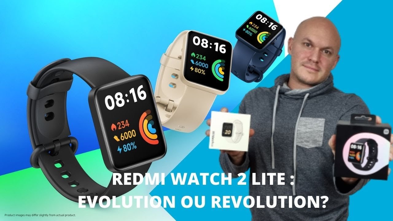 MONTRE CONNECTEE XIAOMI REDMI MI WATCH 2 LITE BLEU à bas prix