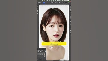 Chuyển Tóc Vàng Thành Đen Tự Nhiên! #genzacademyvn #graphicdesign #photoshop #photoshoptutorial