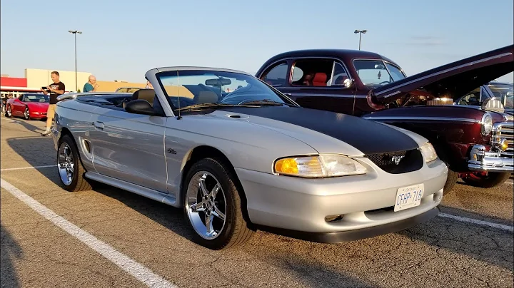 1996 Ford Mustang GT in Opal Frost