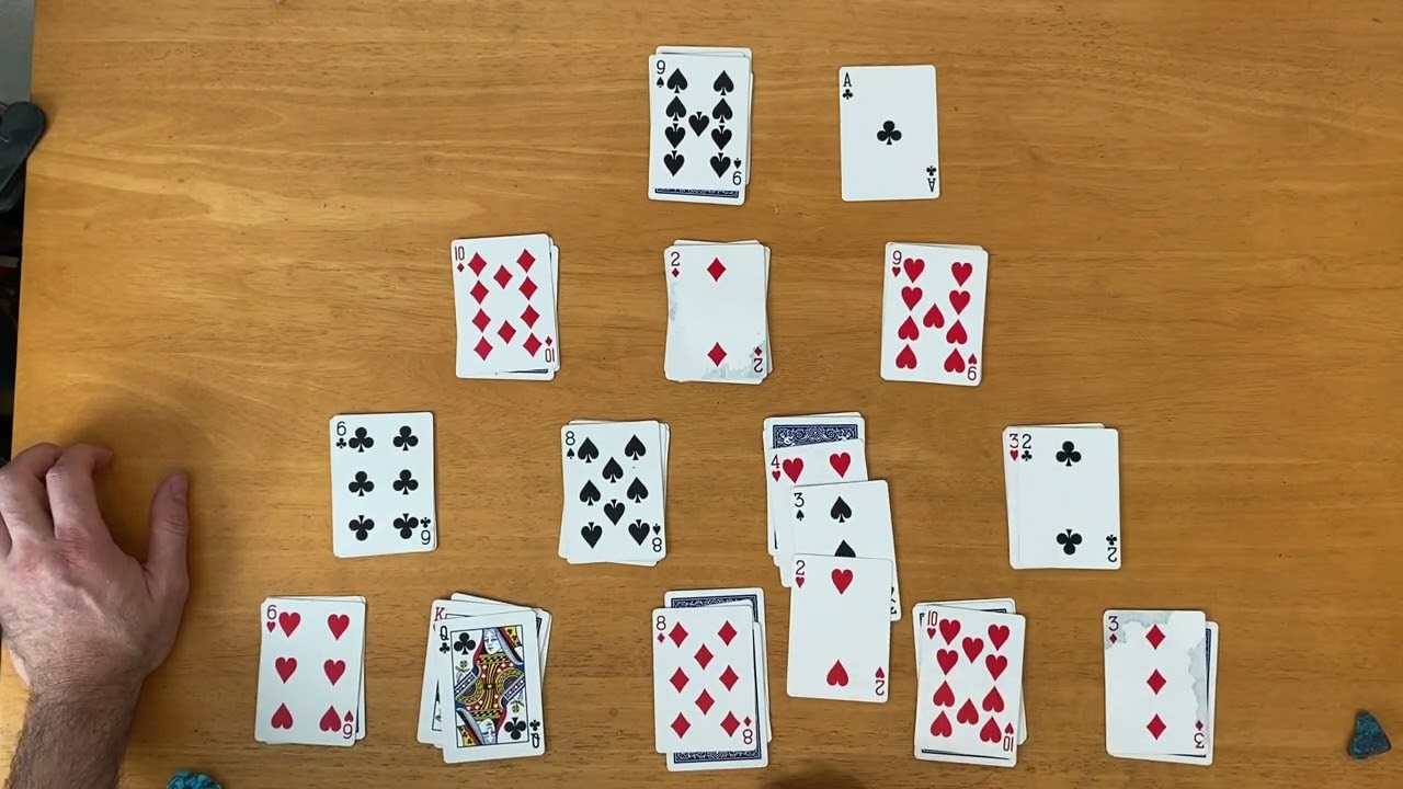 How to play Castles in Spain Solitaire