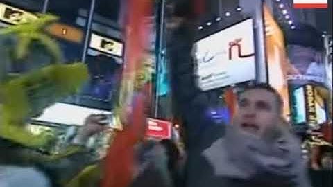 CBS Times Square NYE Ball Drop 2005-06