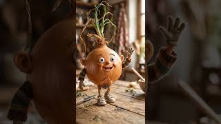 Onion emotional#youtubeshortsvideo#funny#dance#comedy#ai#facts#cartoon#fun#emotional#vegetables#top