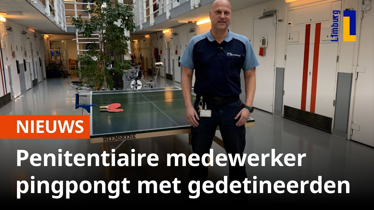 Tafeltennistafel als uitlaatklep in Sittardse gevangenis