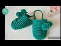 PANTUFLAS CON SUELA // Tejidas a Crochet