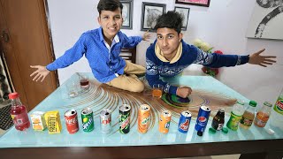 Guess The Soft Drink challenge   Sahil And Piyush