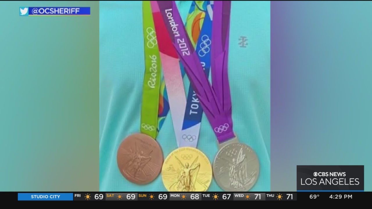 Olympic medals stolen from Orange County home - YouTube