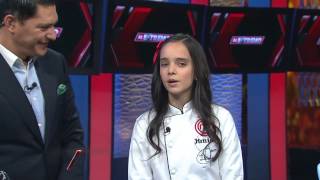 Alana de MasterChef Junior en 'Al Extremo'