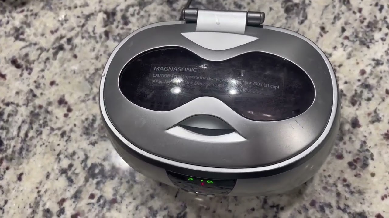 Magnasonic Professional Ultrasonic Jewelry Cleaner for Eyeglasses, Rings, Earrings, Coins, Tools, De