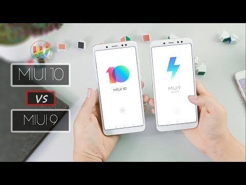MIUI 10 vs