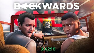 Download Lagu Can You Beat GTA V NEVER Going Forwards? - Part 4 MP3