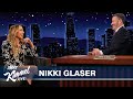 Nikki Glaser on Roasting Tom Brady, Her Dad Kissing Her on the Lips &amp; Remembering She’s Going to Die