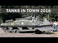 Tanks in Town 2016 (Sherman T5E3 Mine Excavator, Sherman Dozer, Leopard,...)