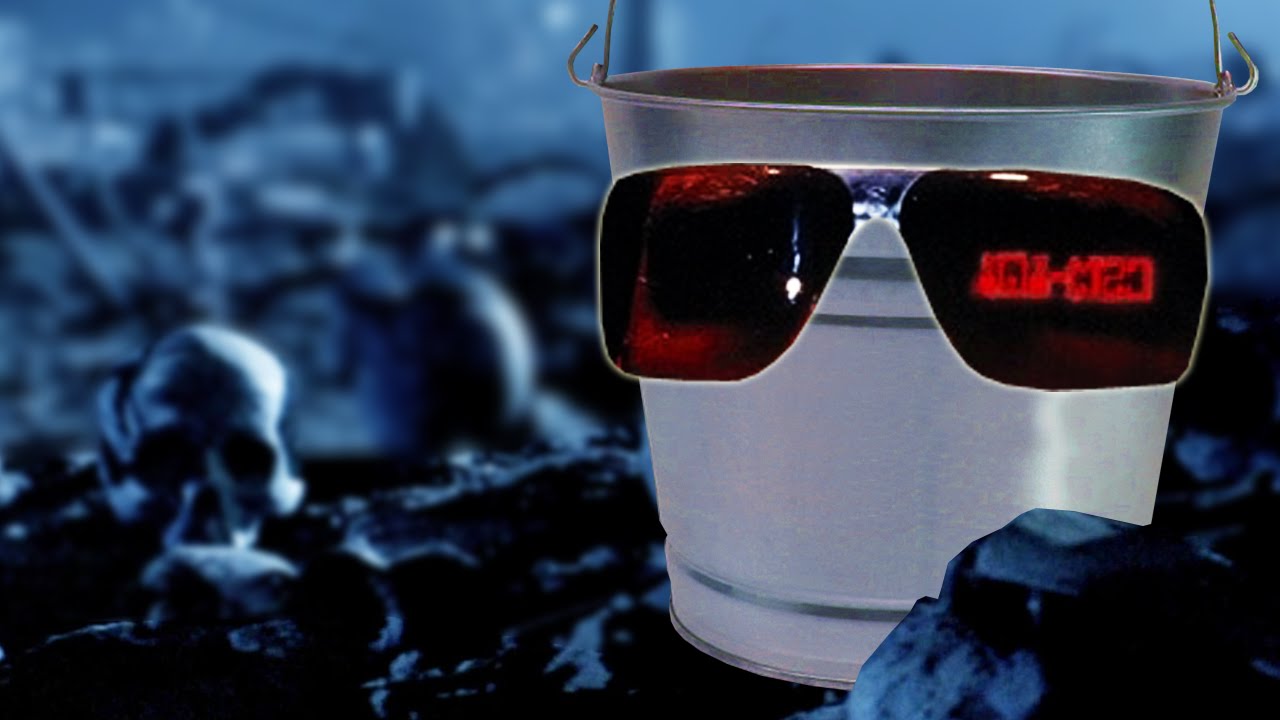 TERMINATOR BUCKET! (CoD4 Prop Hunt)