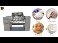 WANTONG SCH Double Screw Blade Tank Blender Machine Powder Mixing Mixer Machine Manufacturers