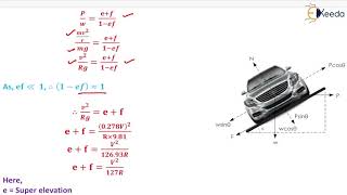 Superelevation Fundamentals in Transportation - Transportation Engineering - GATE