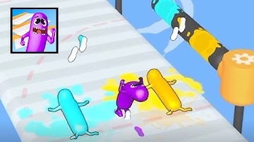 Wacky Run gameplay android, ios Levels 1-6 | Gameplay A&I