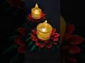 ✨✨Diy tea light candle 🕯️🕯️ decoration ideas #diy #shorts #diwali