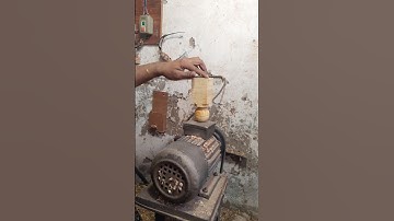 Crafting Perfection: Shaping a Wooden Masterpiece on Lathe Machine #youtube