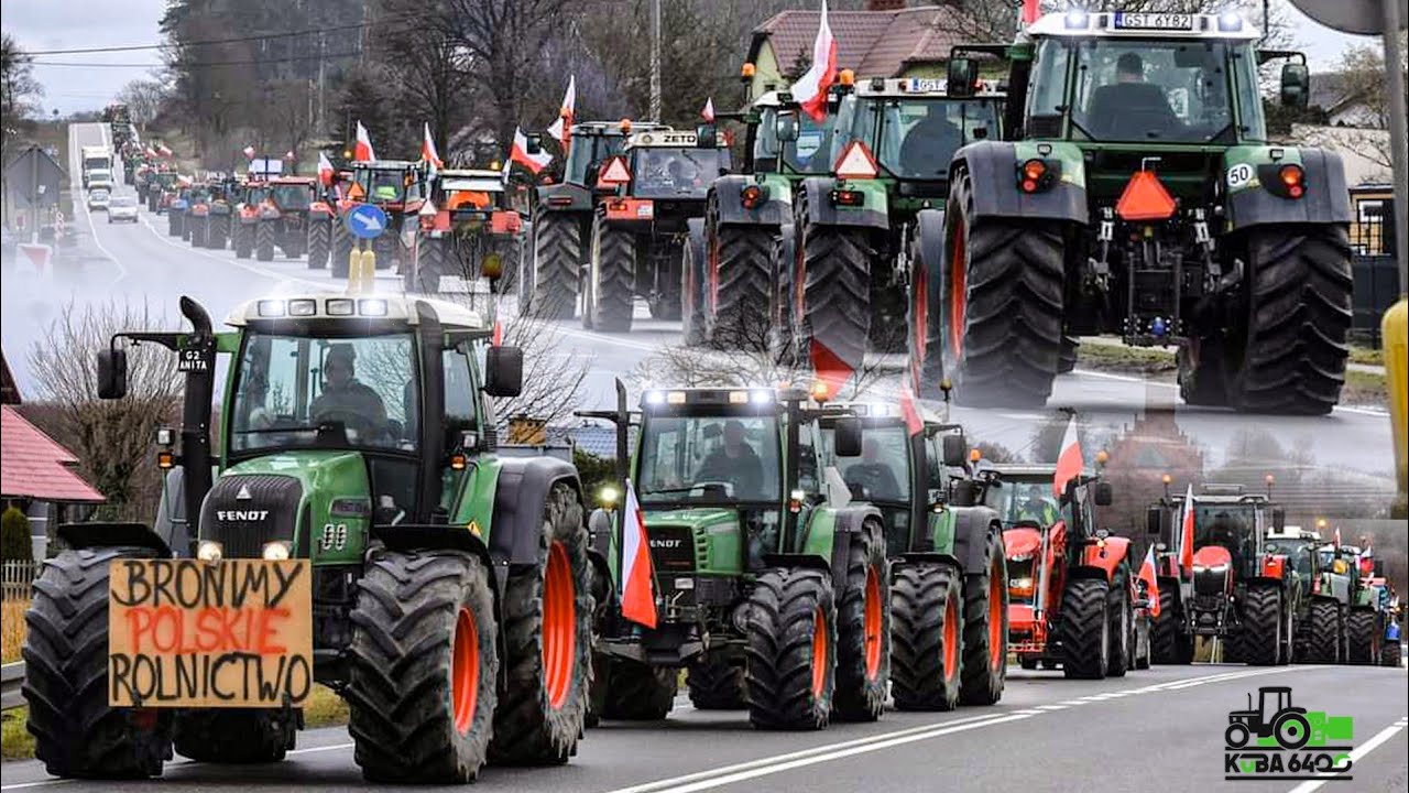 🔥PROTEST ROLNIKÓW - ZBLEWO - STAROGARD GDAŃSKI🔥20.02.2024 🔥TEGO NIE MA W TELEWIZJI🔥kuba6400🔥