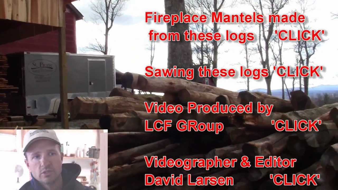 Chestnut Logs - Rare Timber at Bill St. Pierre'sm KK4WW