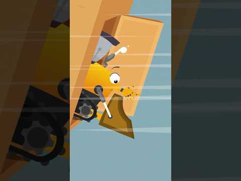 Видео: Bulldozer & Flying Cargo #длядетей #мультикидлядетей #мультфильмы #carsforkids #carcartoon #cartoon