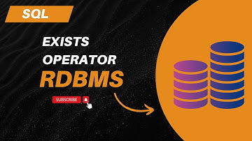 Sql Exists operator (session - 14)