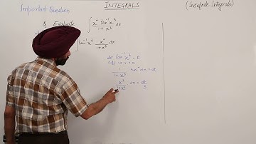 Best Free Topic l ICSE l MATH XII l Integration By Substitution l Imp Question 4 Integration l L512