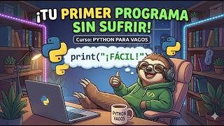 PYTHON PARA VAGOS - Tu primer programa sin sufrir #1