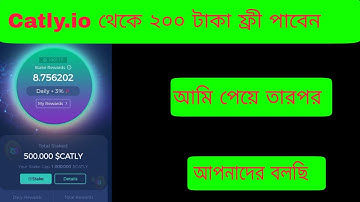 Catly.io How To Create Account And Claim 2$???