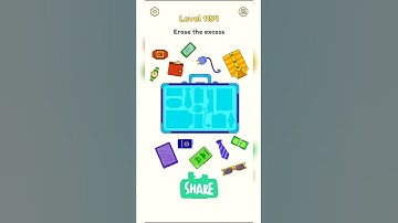 Dop 2 delete one part level 1154 Erase the Excess #shorts