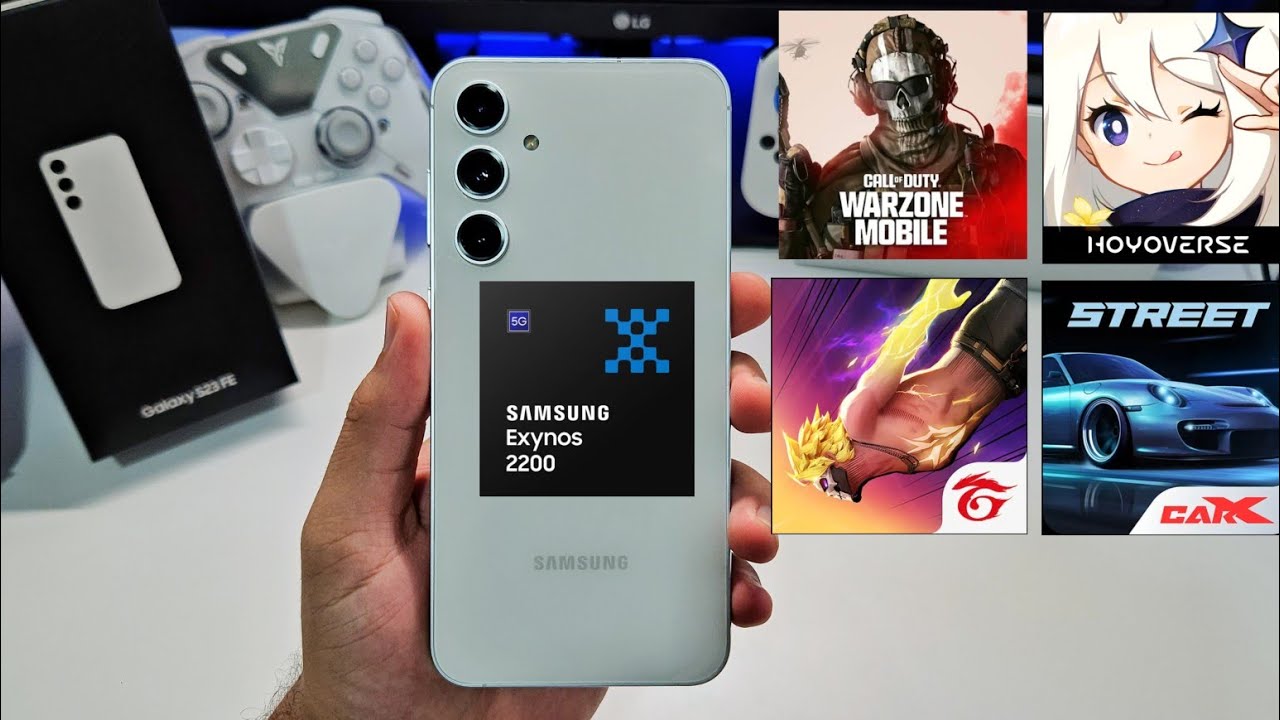 GALAXY S23 FE TESTE DE JOGOS COM TUDO NO MÁXIMO 🔥🎮