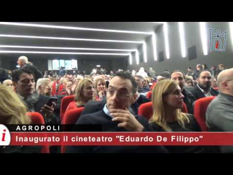 Agropoli, inaugurato il cineteatro Eduardo De Filippo (Parte 2)