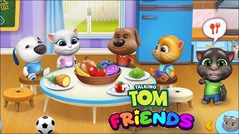 MY TALKING TOM FRIENDS #12 -- ANDROID IOS GAMEPLAY