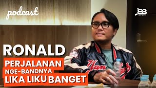 Ronald Mantan Vokalis Drafputih Band Pernah Ngajarin Amanda Manopo Nyanyi  J83 Podcast Episode 6