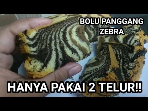 Kue Zebra 2 Telur