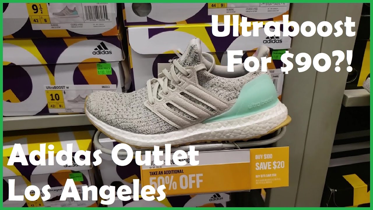 Adidas Outlet Had Deals on Boost! [Adidas Outlet Los Angeles] - YouTube