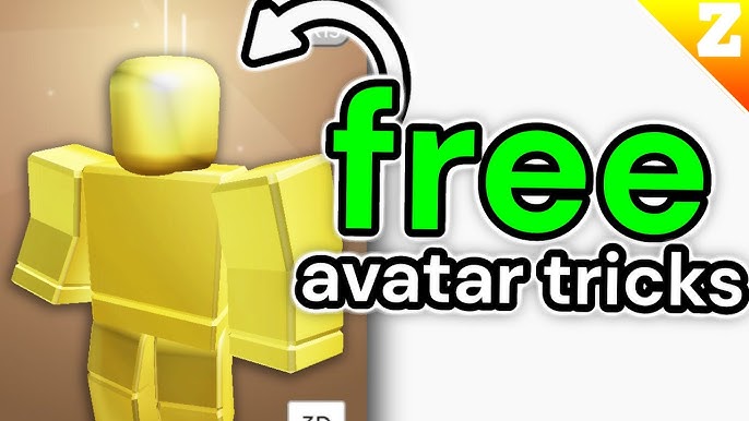 AVATAR TRICK] How to make a SLENDERMAN AVATAR for FREE! (ROBLOX) 