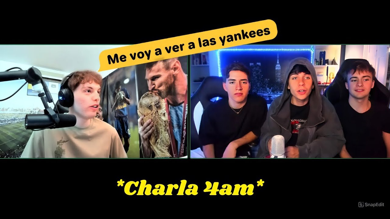 DAVO, MERNUEL, MOSKI y BAULETTI charlan por discord