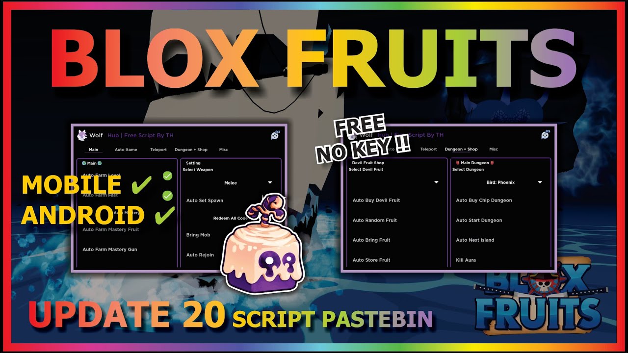 BLOX FRUITS Script Mobile UPDATE 20 AUTO FARM, SMOOTH