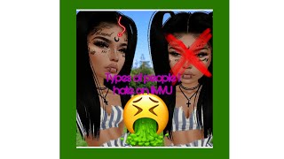 People I hate on imvu🤮🙄