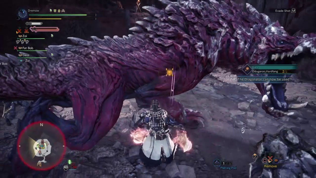 MONSTER HUNTER WORLD: ICEBORNE Master Rank Odogaron Special Arena