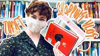 Come Thrift Shopping With Me 🧡 Chill book shopping vlog