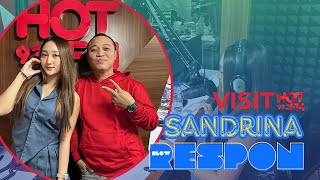 Sandrina Jelaskan Lagu Slow Respon di HOT FM